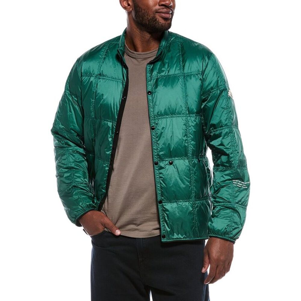 Moncler Mens Quilted Jacket, Green